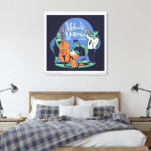 ROSメロディックモレニアリリースonキャンバスプリント キャンバスプリント (インサイチュ (寝室))