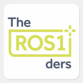 ROS1derスクエアステッカーデザイン#1 スクエアシール (正面)