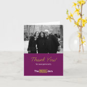 ROS1dersありがとうございます注意デザイン#3 カード (黄色い花)