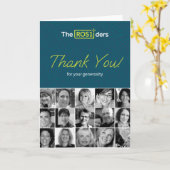 ROS1dersサンキューカードデザイン#3 カード (黄色い花)