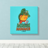 ROS 2ダッシングDiademata キャンバスプリント (インサイチュ (ウッドフロア))