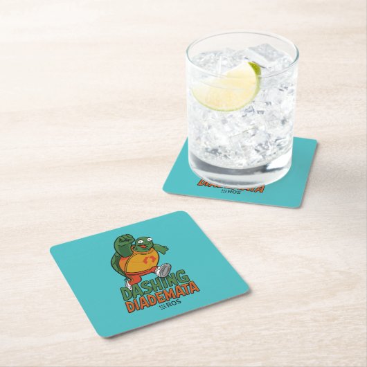 ROS 2ダッシングDiademata スクエアペーパーコースター (インサイチュ)