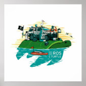 ROS CTurtleポスター ポスター (正面)