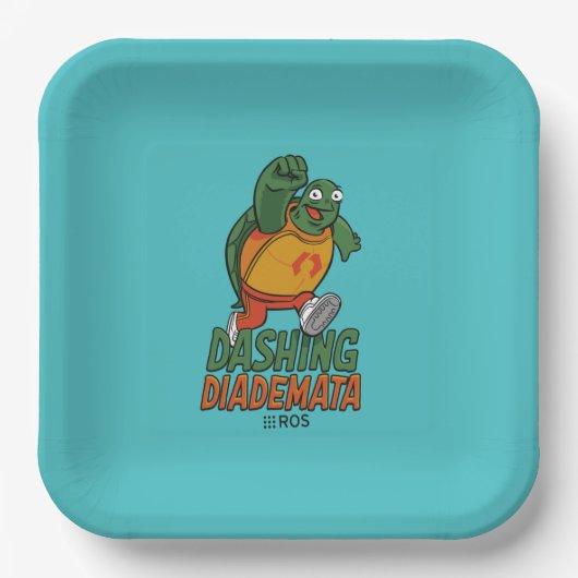 ROS Dashing Diademata ペーパープレート (正面)