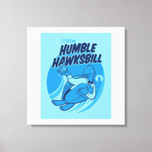 ROS Humble Hawksbillキャンバスにアートワークをリリース キャンバスプリント