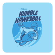 ROS Humble Hawksbillリリースステッカー