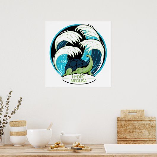 ROS Hydromedusaポスター ポスター (キッチン)