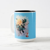 Rosa ツートーンマグカップ (正面左)