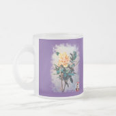 Rosa フロストグラスマグカップ (左)