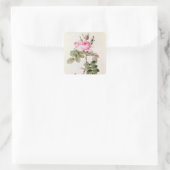 Rosa Bifera Officinalis、「Lesバラ」より スクエアシール (バッグ)