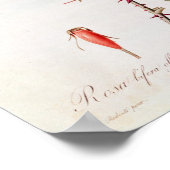 Rosa Bifera Officinalis、「Lesバラ」より ポスター (角)