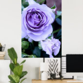 Rosa Blue Bajou ポスター (ホームオフィス)