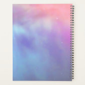 Rosa Blumen, die aus Buch wachsen プランナー手帳 (裏面)