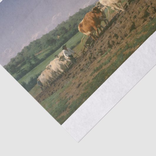 Rosa Bonheur | Ploughing in Nevers 薄葉紙 (詳細)