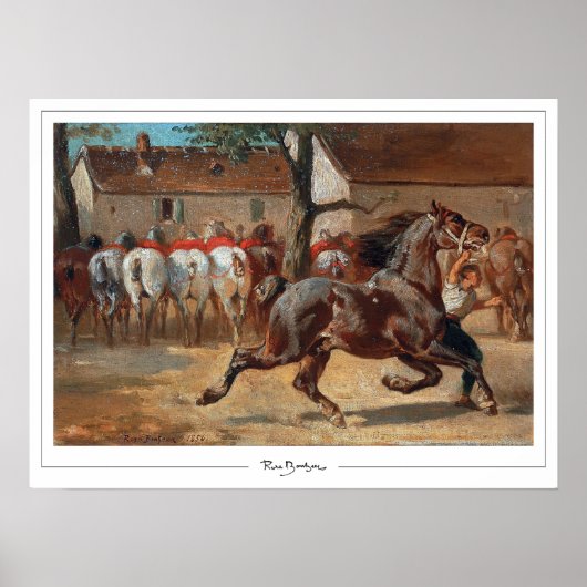 Rosa Bonheur Zeding Art Poster #20 ポスター (正面)