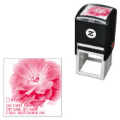 Rosa Burgundy Iceberg セルフインキングスタンプ (インサイチュ)