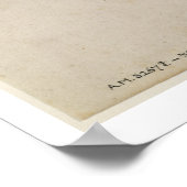 Rosa Canina - DogroseとCaterpillar (鉛筆&w/ ポスター (角)