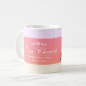Rosa Cherish コーヒーマグカップ (正面左)