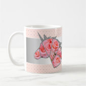 Rosa Cherish コーヒーマグカップ (左)