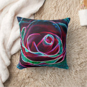 Rosa con efecto abstracto クッション (ブランケット)