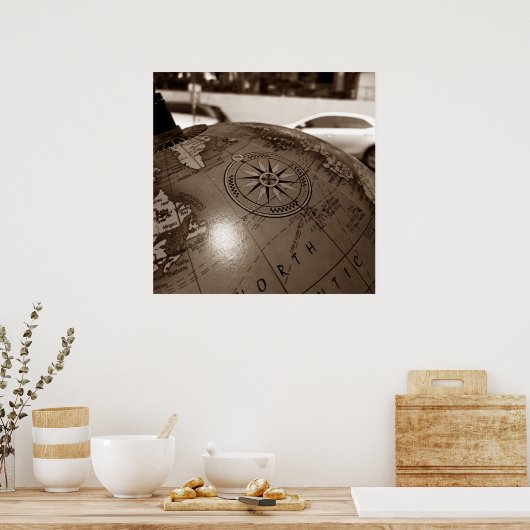 rosa dos ventos ポスター (キッチン)