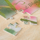 Rosa Double Delight ジグソーパズル (側面)