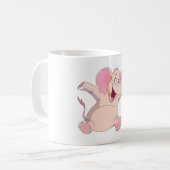 rosa Elefant pink elephant コーヒーマグカップ (正面左)