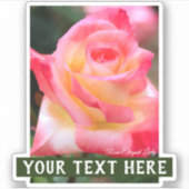 Rosa Elegant Lady [Cut Seal] シール (正面)