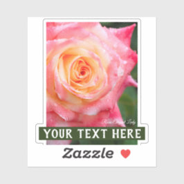 Rosa Elegant Lady [Cut Seal] シール