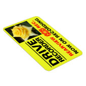 Rosa Emblem:Warning Magnet Plate マグネット (右側)