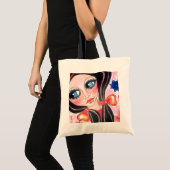 rosa flicka トートバッグ (正面(商品))