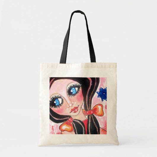 rosa flicka トートバッグ (正面)