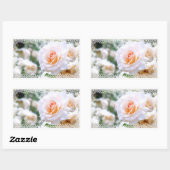 Rosa French Lace [Rectangular Seal] 長方形シール (シート)