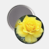 Rosa Friesia:Round Magnet マグネット (正面/裏面)