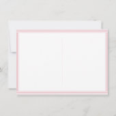 Rosa Gene Boerner: Flat Card (裏面)