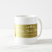 Rosa Gold Bunny コーヒーマグカップ (正面右)