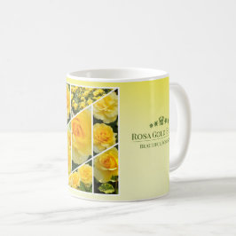 Rosa Gold Bunny コーヒーマグカップ