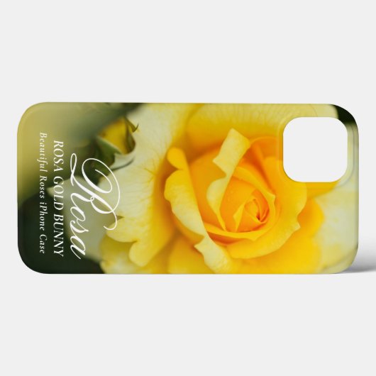 Rosa Gold Bunny Case-Mate iPhoneケース (裏面 (横))