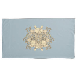 Rosa hemisphaerica – Rosa sulfurea gelbe Rose 枕カバー