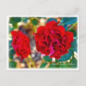 Rosa Hommage a Barbara ポストカード (正面)