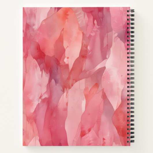 Rosa Intenso ノートブック (裏面)