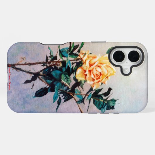 Rosa iPhoneケース (裏面横)