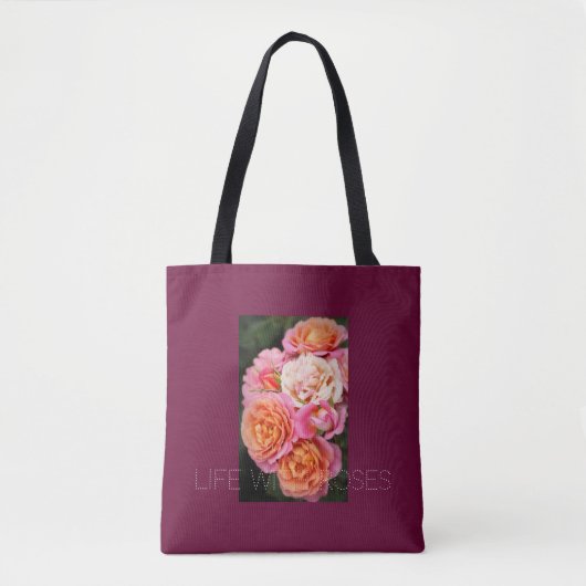 Rosa Kaleidoscope トートバッグ (正面)