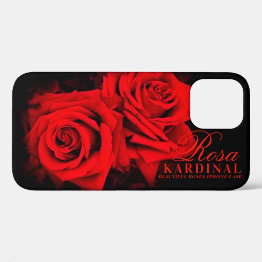 Rosa Kardinal  Case-Mate iPhoneケース (裏面 (横))