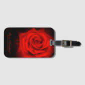 Rosa Kardinal [Luggage Tag] ラゲッジタグ (正面横)