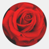 Rosa Kardinal：Round Seal ラウンドシール (正面)