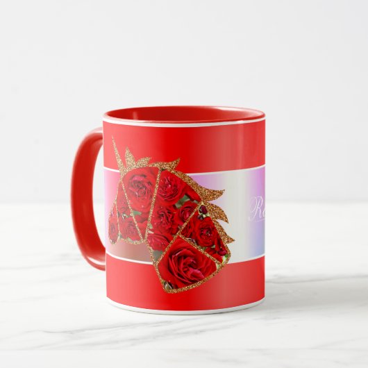 Rosa Lavaglut マグカップ (正面左)