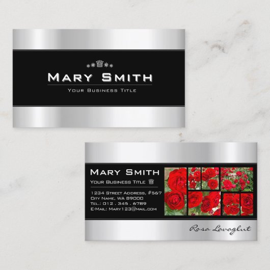 Rosa Lavaglut 名刺 (正面/裏面)