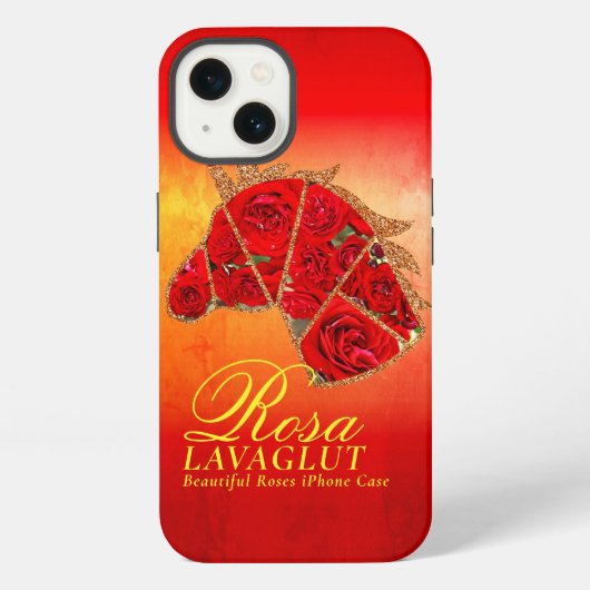 Rosa Lavaglut Case-Mate iPhoneケース iPhone 13ケース (裏面)