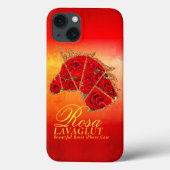 Rosa Lavaglut Case-Mate iPhoneケース iPhone 13ケース (裏面)
